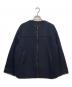 DRESSTERIOR（ドレステリア）の古着「パイピングAラインブルゾン」｜ネイビー