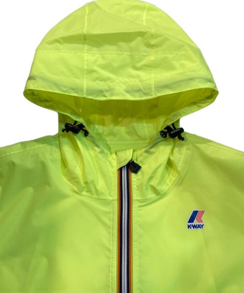 K-WAY（ケイウェイ）K-WAY (ケイウェイ) アノラック パーカー イエロー サイズ:Lの古着・服飾アイテム