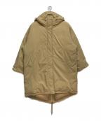 Spick and Spanスピックアンドスパン）の古着「撥水フーデッドダウンコート」｜ベージュ