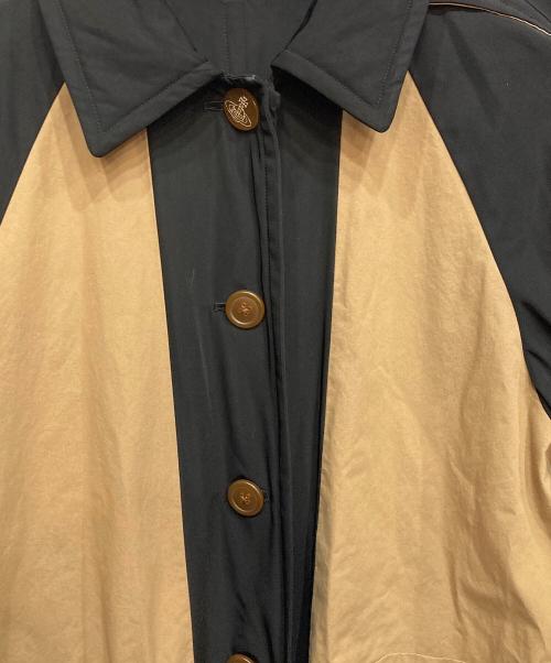 Vivienne Westwood RED LABEL（ヴィヴィアンウエストウッドレッドレーベル）Vivienne Westwood RED LABEL (ヴィヴィアンウエストウッドレッドレーベル) MA-1 Heavy Twill リバーシブル コート ブラック×ベージュ サイズ:Mの古着・服飾アイテム
