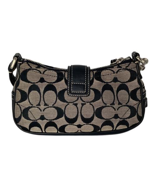 COACH（コーチ）COACH (コーチ) シグネチャー ミニハンドバッグ ブラック サイズ:サイズ詳細参照の古着・服飾アイテム