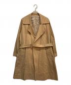 UNUSEDアンユーズド）の古着「タイロッケン コート」｜ベージュ