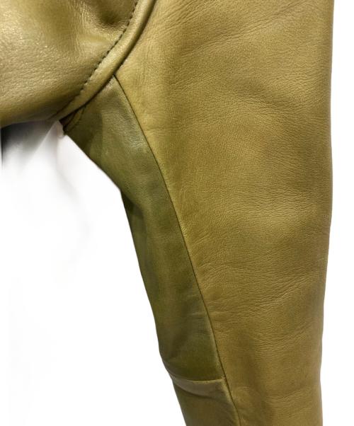 BRU NA BOINNE（ブルーナボイン）BRU NA BOINNE (ブルーナボイン) アランジャケット グリーン サイズ:3(実寸サイズ参照）の古着・服飾アイテム