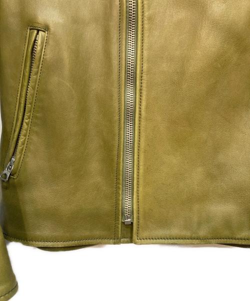 BRU NA BOINNE（ブルーナボイン）BRU NA BOINNE (ブルーナボイン) アランジャケット グリーン サイズ:3(実寸サイズ参照）の古着・服飾アイテム