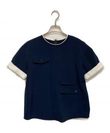 Bibiy.（ビビィ）の古着「B. AVA TOP アバ トップ」｜ネイビー