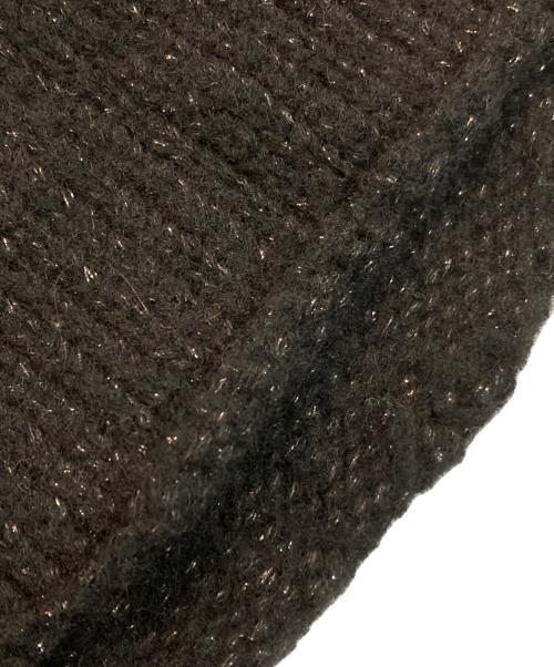 CELFORD（セルフォード）CELFORD (セルフォード) リボン ディテール ペプラム カーディガン ブラック サイズ:FREEの古着・服飾アイテム