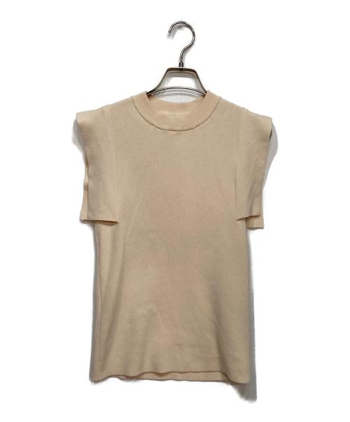 CLANE（クラネ）CLANE (クラネ) SQUARE SLEEVE KNIT TOPS アイボリー サイズ:1の古着・服飾アイテム