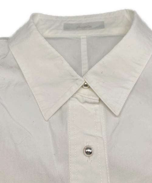 allureville（アルアバイル）allureville (アルアバイル) タイプライター タック バルーン シャツ ホワイト サイズ:2の古着・服飾アイテム