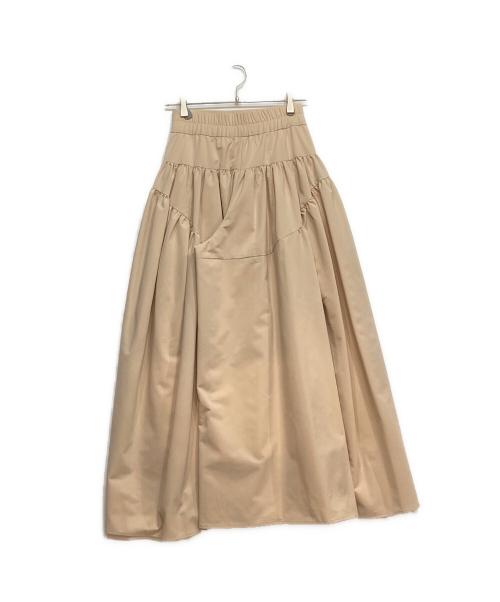 Lig.（リグドット）Lig. (リグドット) ボリュームパンツ ベージュ サイズ:FREEの古着・服飾アイテム