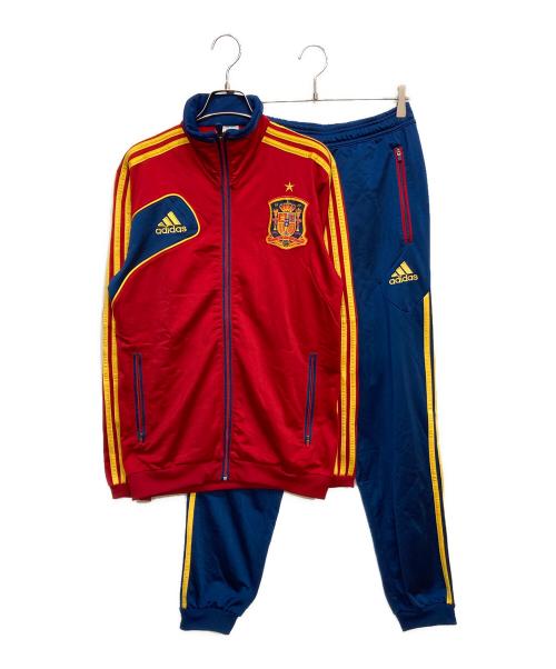 adidas（アディダス）adidas (アディダス) レプリカユニフォーム セットアップ レッド サイズ:Mの古着・服飾アイテム