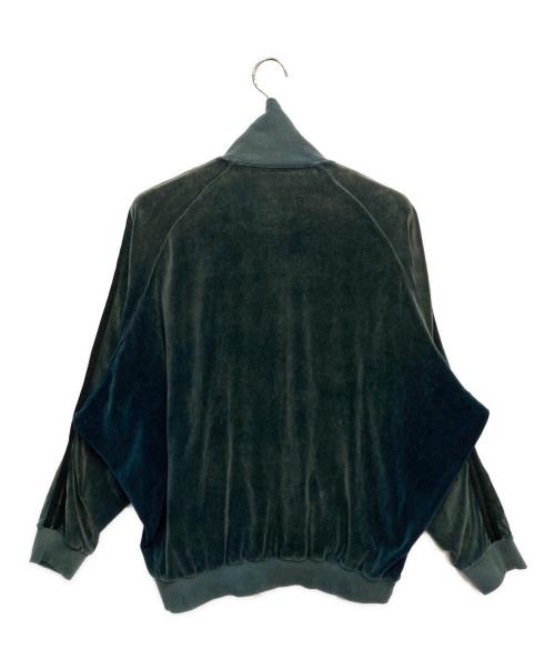 Maison MIHARA YASUHIRO（メゾン ミハラ ヤスヒロ）Maison MIHARA YASUHIRO (メゾン ミハラ ヤスヒロ) wide back velour track jacket グリーン サイズ:46の古着・服飾アイテム