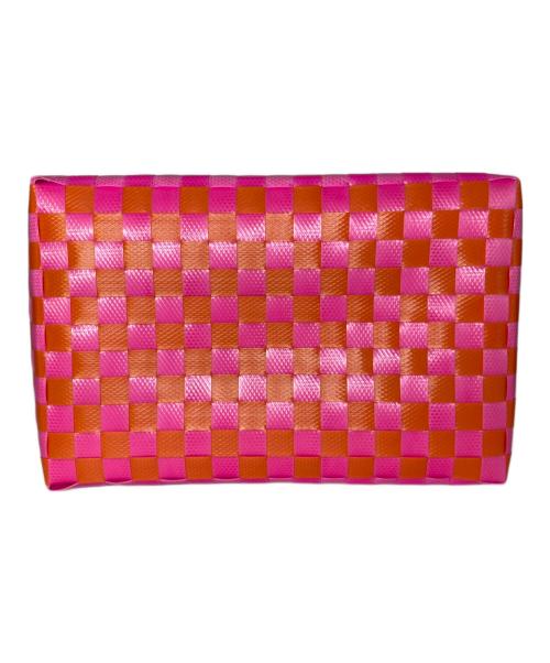 MARNI（マルニ）MARNI (マルニ) FLOWER CAFE M バスケットバッグ ピンク サイズ:サイズ詳細参照の古着・服飾アイテム