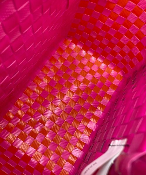 MARNI（マルニ）MARNI (マルニ) FLOWER CAFE M バスケットバッグ ピンク サイズ:サイズ詳細参照の古着・服飾アイテム