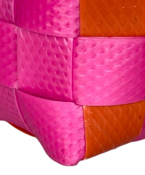 MARNI（マルニ）MARNI (マルニ) FLOWER CAFE M バスケットバッグ ピンク サイズ:サイズ詳細参照の古着・服飾アイテム