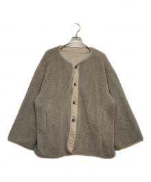 CLANE（クラネ）の古着「REVERSIBLE MILITARY BOA JACKET」｜ベージュ