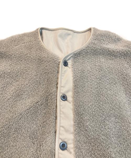 CLANE（クラネ）CLANE (クラネ) REVERSIBLE MILITARY BOA JACKET ベージュ サイズ:Freeの古着・服飾アイテム
