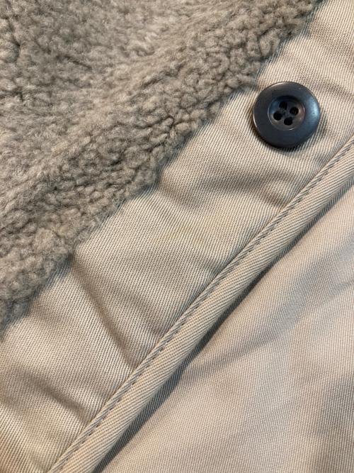 CLANE（クラネ）CLANE (クラネ) REVERSIBLE MILITARY BOA JACKET ベージュ サイズ:Freeの古着・服飾アイテム