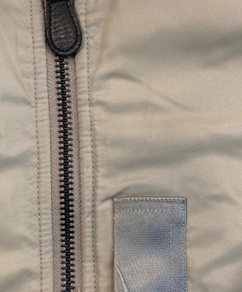 A BATHING APE（ア ベイシング エイプ）A BATHING APE (ア ベイシング エイプ) MA-1ジャケット ベージュ サイズ:Sの古着・服飾アイテム