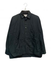 stein（シュタイン）の古着「OVERSIZED DOWN PATTERN SHIRT」｜ブラック