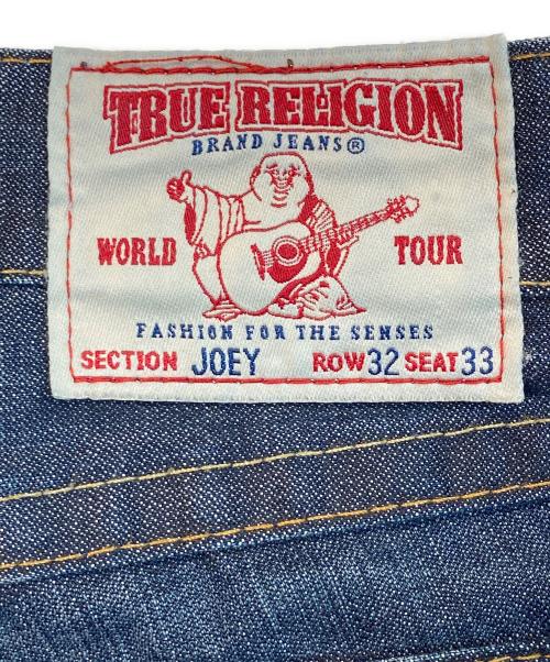 TRUE RELIGION（トゥルー レリジョン）TRUE RELIGION (トゥルー レリジョン) JOEY フレアデニムパンツ インディゴ サイズ:81cm（W32）の古着・服飾アイテム