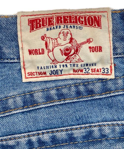 TRUE RELIGION（トゥルー レリジョン）TRUE RELIGION (トゥルー レリジョン) JOEY フレアデニムパンツ インディゴ サイズ:81ｃｍ（W32）の古着・服飾アイテム