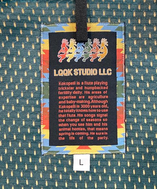 LQQK STUDIO（ルックスタジオ）LQQK STUDIO (ルックスタジオ) KOKOPELLI FLEECE アイボリー サイズ:Lの古着・服飾アイテム