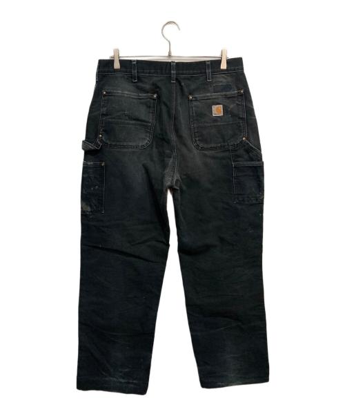 CarHartt（カーハート）CarHartt (カーハート) ダブルニーデニムパンツ ブラック サイズ:W36×L34の古着・服飾アイテム