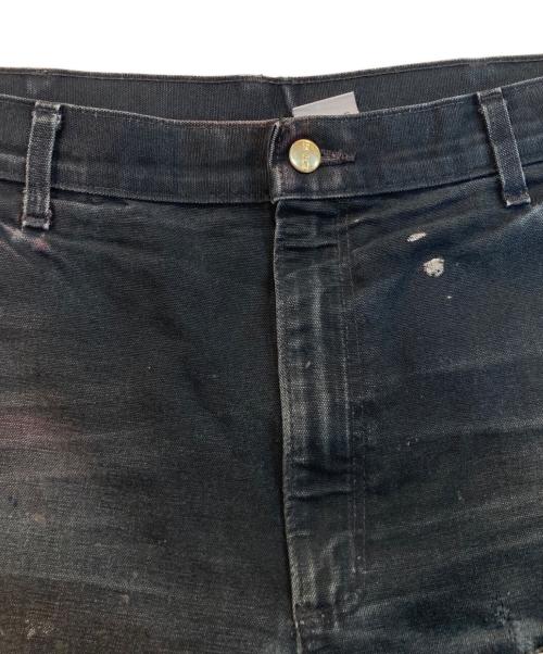 CarHartt（カーハート）CarHartt (カーハート) ダブルニーデニムパンツ ブラック サイズ:W36×L34の古着・服飾アイテム