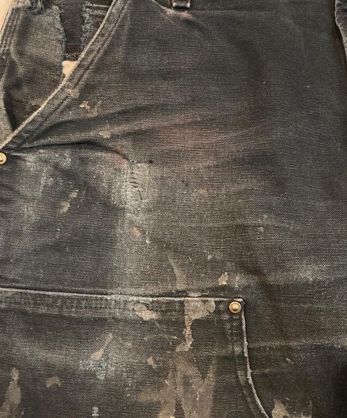 CarHartt（カーハート）CarHartt (カーハート) ダブルニーデニムパンツ ブラック サイズ:W36×L34の古着・服飾アイテム