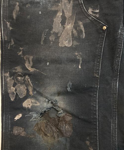 CarHartt（カーハート）CarHartt (カーハート) ダブルニーデニムパンツ ブラック サイズ:W36×L34の古着・服飾アイテム