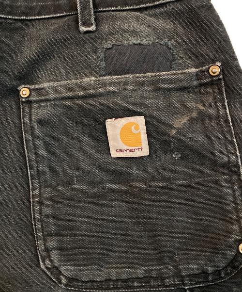 CarHartt（カーハート）CarHartt (カーハート) ダブルニーデニムパンツ ブラック サイズ:W36×L34の古着・服飾アイテム