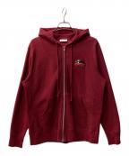 better gift shopベターギフトショップ）の古着「ジップ パーカー」｜レッド