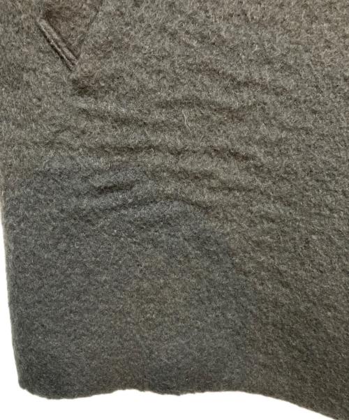 IENA（イエナ）IENA (イエナ) ウールモヘヤシャギーコート グレー サイズ:38の古着・服飾アイテム