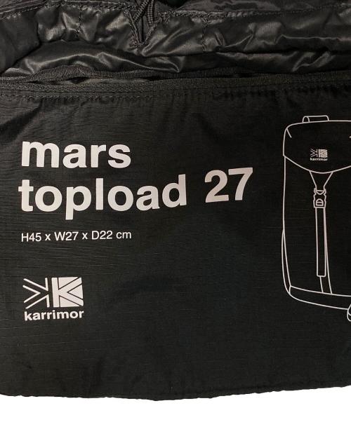 Karrimor（カリマー）Karrimor (カリマー) Mars Top Load 27 ブラック サイズ:サイズ詳細参照の古着・服飾アイテム