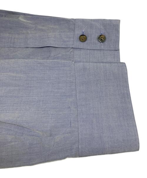 6(ROKU) BEAUTY&YOUTH（ロク ビューティーアンドユース）6(ROKU) BEAUTY&YOUTH (ロク ビューティーアンドユース) コットン バストヨーク シャツ ブルー サイズ:FREEの古着・服飾アイテム