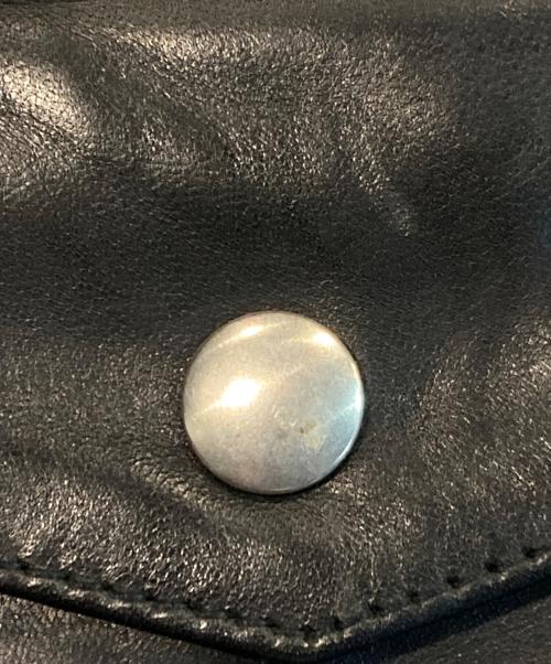 PERK GAPS（パークギャップス）PERK GAPS (パークギャップス) JACKROSE (ジャックローズ) グラフィティ ダブル ライダース ジャケット ブラック サイズ:3の古着・服飾アイテム