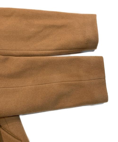 Spick and Span（スピック＆スパン）Spick and Span (スピックアンドスパン) Wフェイスビックカラーコート ブラウン サイズ:Mの古着・服飾アイテム