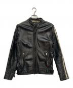 Schottショット）の古着「クラシックレーサー レザージャケット」｜ブラック