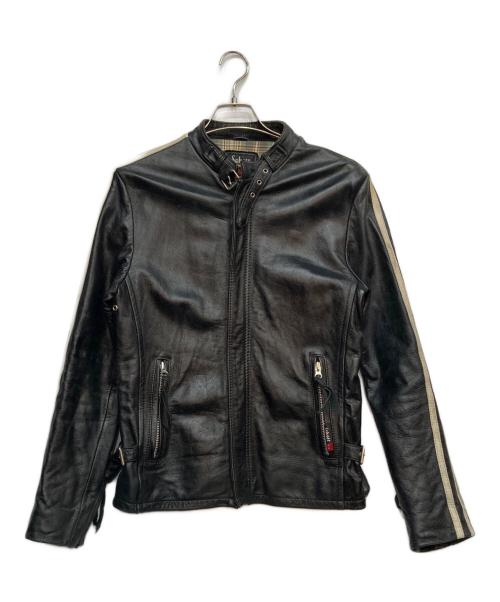 Schott（ショット）Schott (ショット) クラシックレーサー レザージャケット ブラック サイズ:Sの古着・服飾アイテム