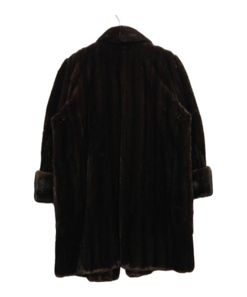 FOXEY BOUTIQUE（フォクシー ブティック）FOXEY BOUTIQUE (フォクシー ブティック) ファー コート ブラウン サイズ:FREEの古着・服飾アイテム