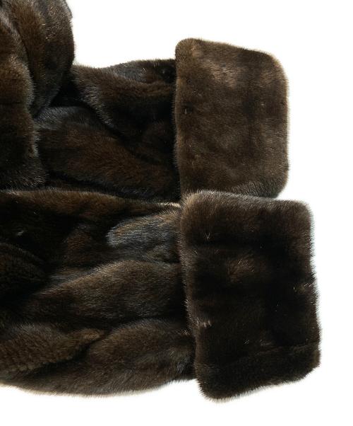 FOXEY BOUTIQUE（フォクシー ブティック）FOXEY BOUTIQUE (フォクシー ブティック) ファー コート ブラウン サイズ:FREEの古着・服飾アイテム