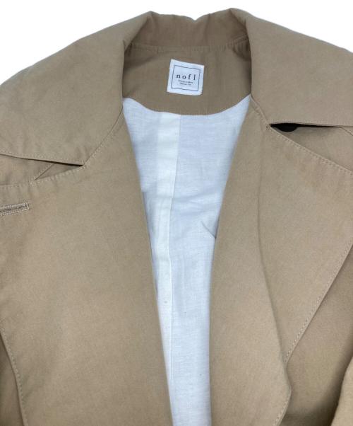 nofl（ノフル）nofl (ノフル) コート ベージュ サイズ:Mの古着・服飾アイテム