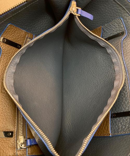 FURLA（フルラ）FURLA (フルラ) トートバッグ Man Giove ブラウン サイズ:実寸参照の古着・服飾アイテム