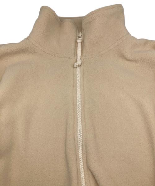 refomed（リフォメッド）refomed (リフォメッド) OLD MAN FLEECE JACKET ベージュ サイズ:Ｍの古着・服飾アイテム