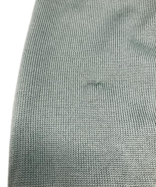 SUGARHILL（シュガーヒル）SUGARHILL (シュガーヒル) ZIP-UP LINE KNIT POLO SHIRT グリーン サイズ:2の古着・服飾アイテム