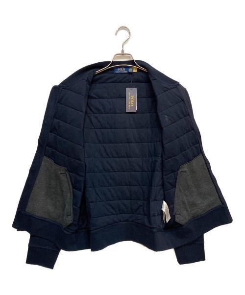 POLO RALPH LAUREN（ポロ・ラルフローレン）POLO RALPH LAUREN (ポロ・ラルフローレン) ハイブリット ボンバー ジャケット ネイビー サイズ:L 未使用品の古着・服飾アイテム