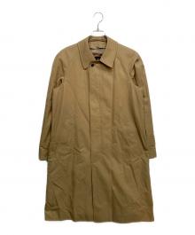 Aquascutum（アクアスキュータム）の古着「ライナー付ステンカラーコート」｜ベージュ