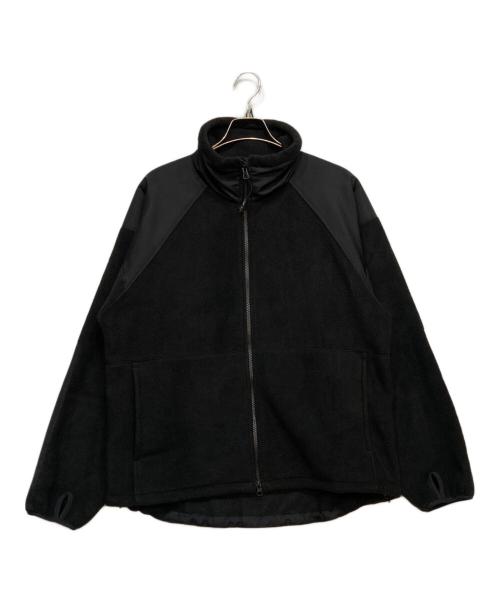 HYKE（ハイク）HYKE (ハイク) FLEECE JACKET ブラック サイズ:Lの古着・服飾アイテム