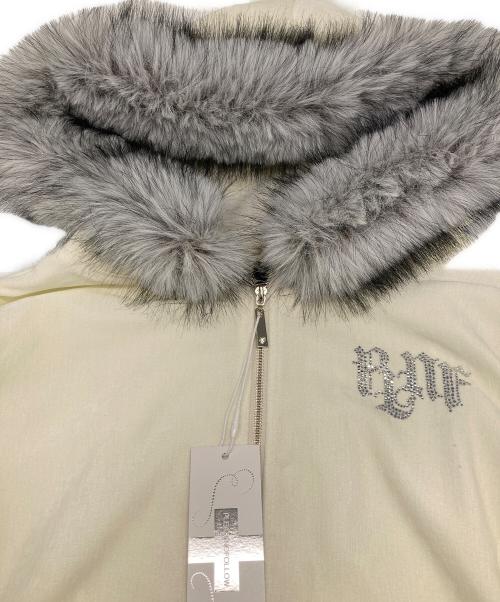 PLEASENOFOLLOW（プリーズノーフォロー）PLEASENOFOLLOW (プリーズノーフォロー) Mari Fur Hoodie Jacket ホワイト サイズ:free 未使用品の古着・服飾アイテム