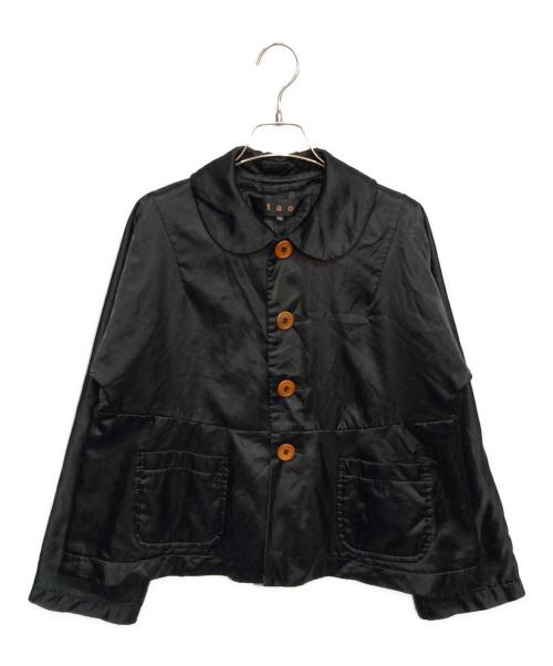 TAO COMME des GARCONS（タオ コムデギャルソン）TAO COMME des GARCONS (タオ コムデギャルソン) ラウンドカラー ショート ジャケット ブラック サイズ:Mの古着・服飾アイテム